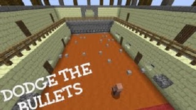 Dodge the Bullets Map for Minecraft 1